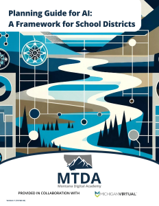 Cover of MTDA AI Guide for Schools